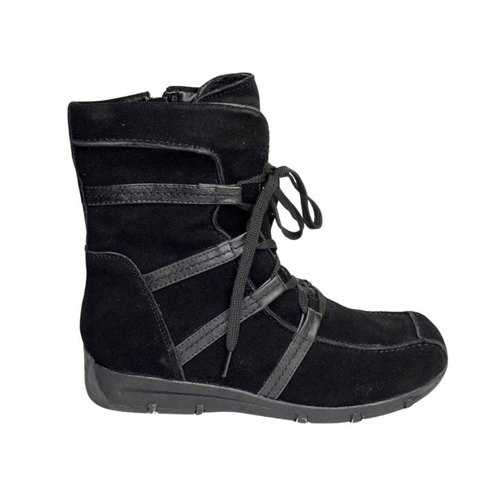 Tapas Stefanie mokkanahkaiset talvinilkkurit musta