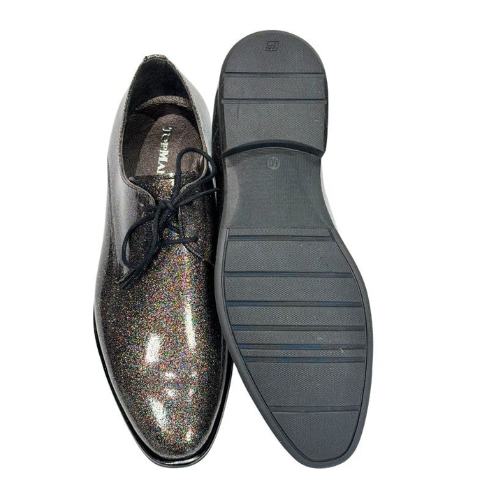 Topman miesten juhlakengät glitter lakeeri