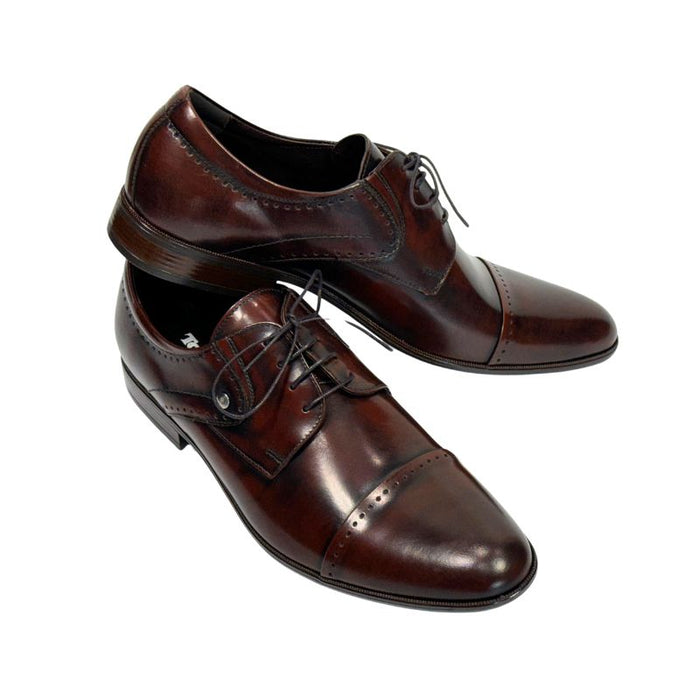 Topman miesten juhlakengät tumma ruskea