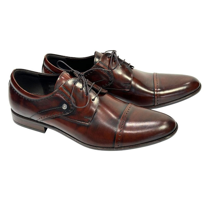 Topman miesten juhlakengät tumma ruskea