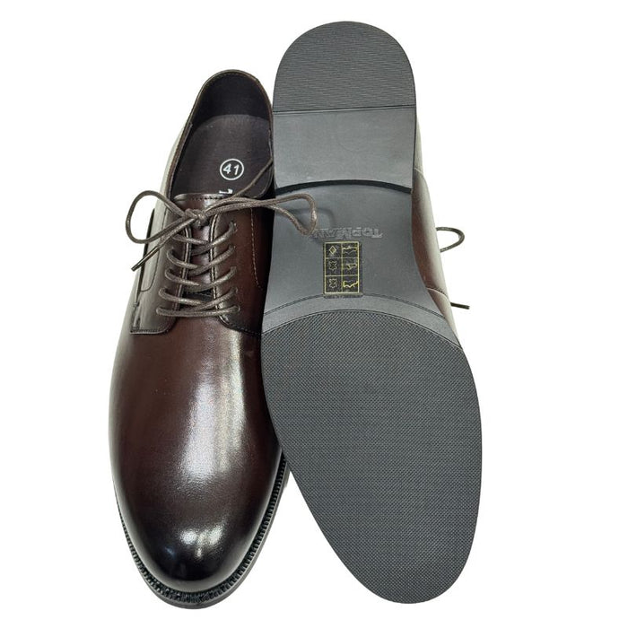 Topman miesten juhlakengät tumman ruskea