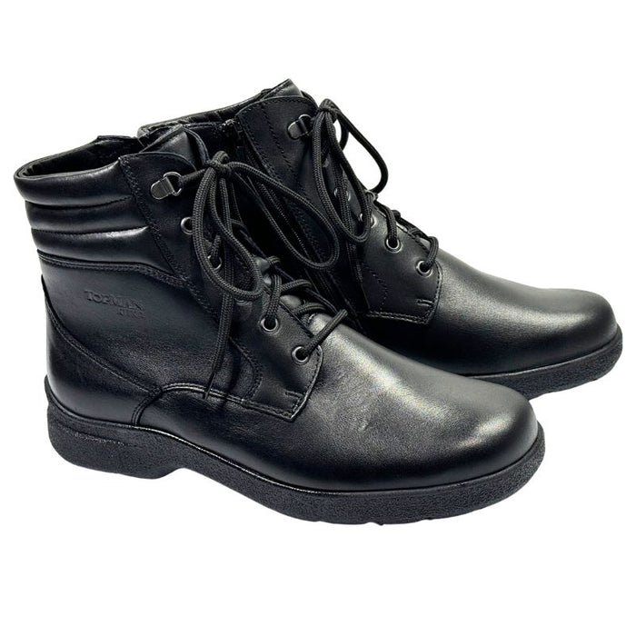 Topman miesten kitkapohjaiset nilkkurit musta