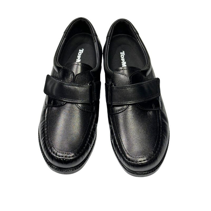 Topman miesten kävelykengät laaja lesti musta