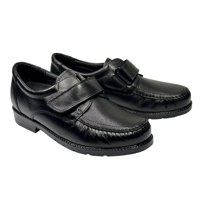 Topman miesten kävelykengät laaja lesti musta