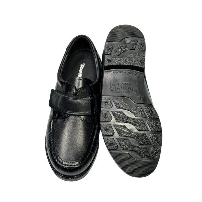 Topman miesten kävelykengät laaja lesti musta