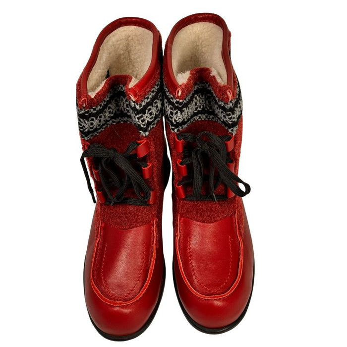 Topman Lapikkaat naisille punainen