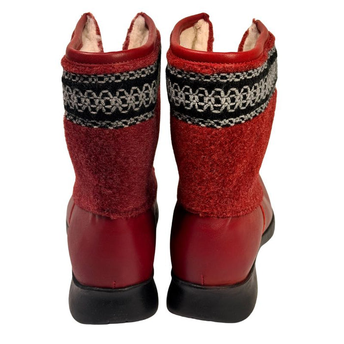 Topman Lapikkaat naisille punainen