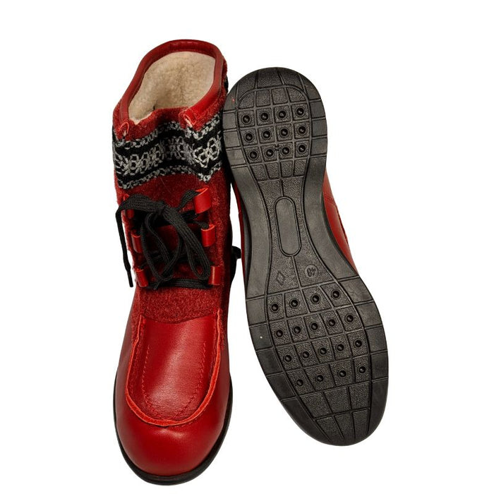 Topman Lapikkaat naisille punainen