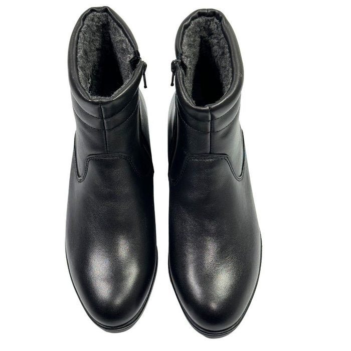 Topman miesten kannalliset nilkkurit villavuorit musta