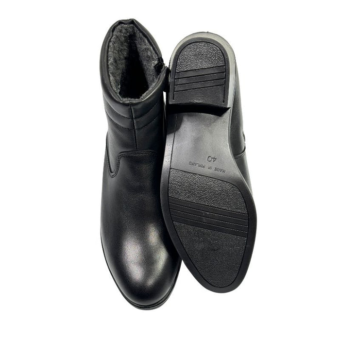 Topman miesten kannalliset nilkkurit villavuorit musta