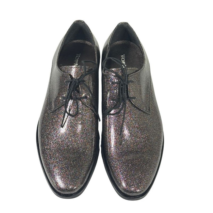 Topman miesten juhlakengät glitter lakeeri