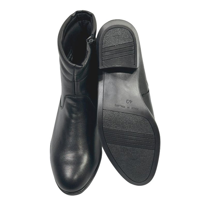 Topman miesten kannalliset nilkkurit tekstiilivuorit musta