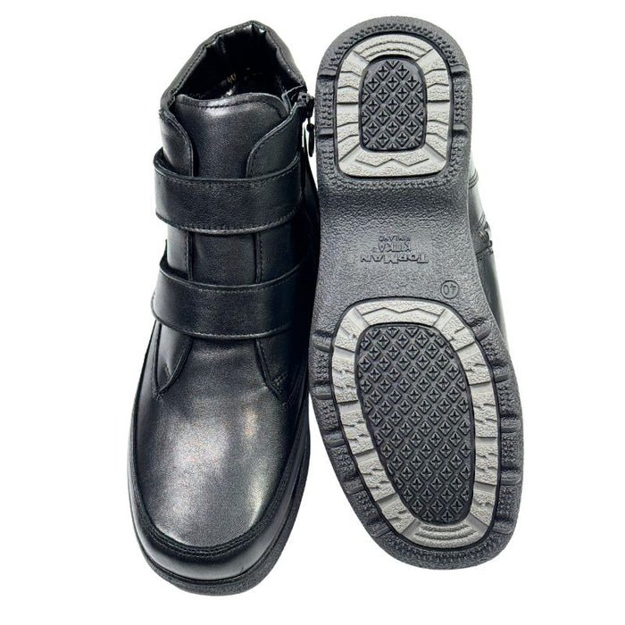 Topman miesten laajalestiset tarranilkkurit musta