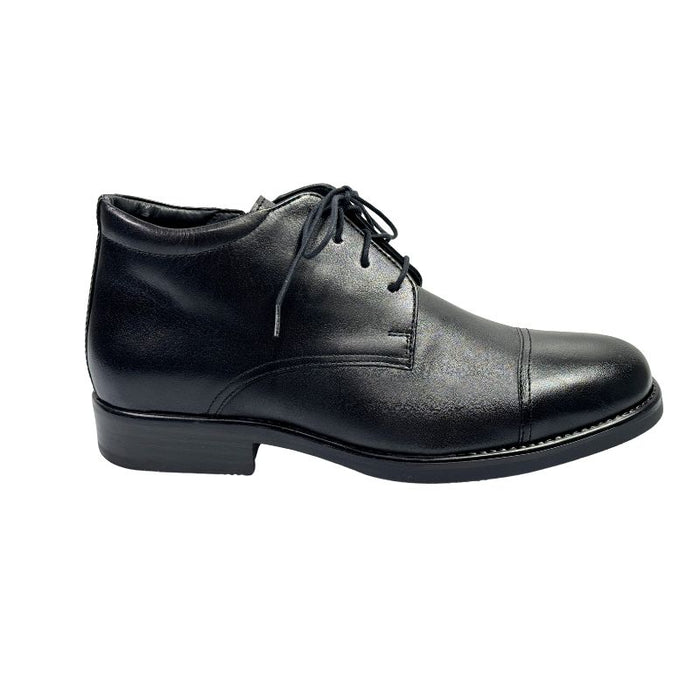 Topman miesten nilkkurit nahkavuorilla musta