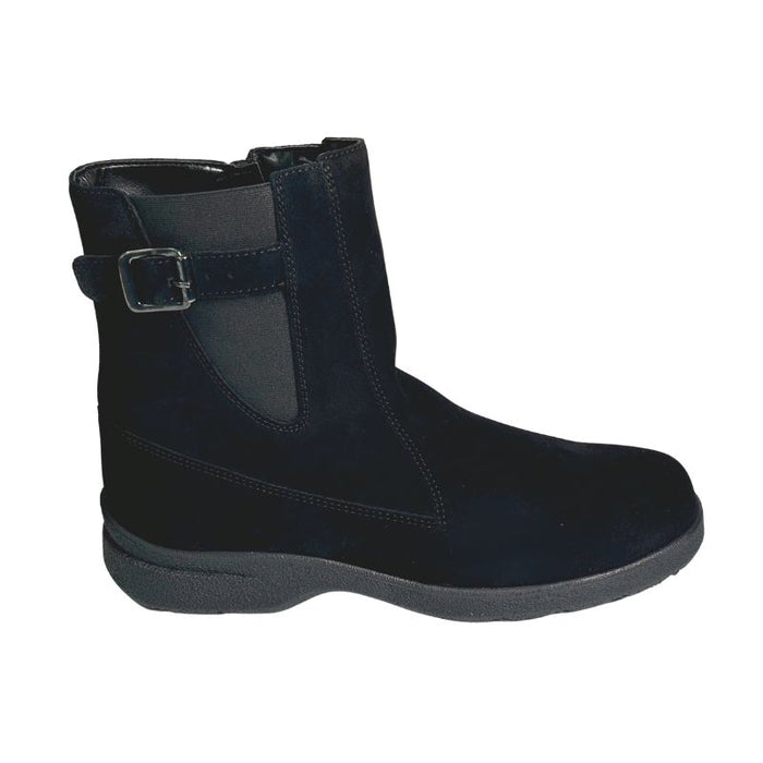 Topman naisten nilkkurit mokkanahkaa musta