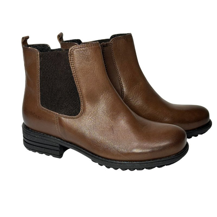 Topman naisten tilavat nilkkurit tummanruskea