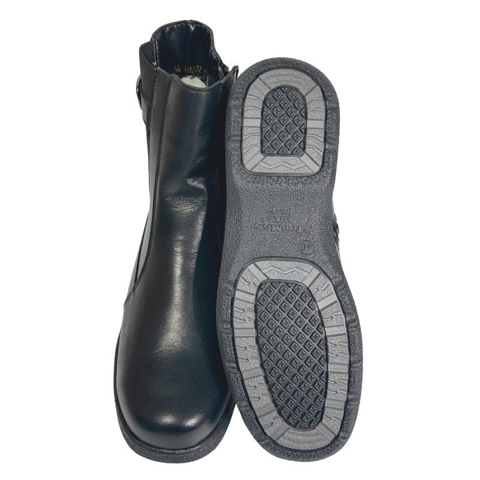 Topman naisten nilkkurit nahkaa musta