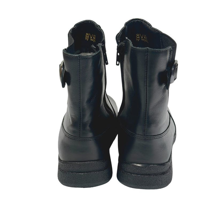 Topman naisten nilkkurit nahkaa musta