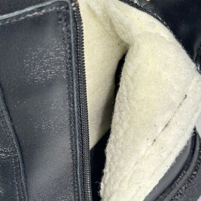 Topman naisten nilkkurit nahkaa musta