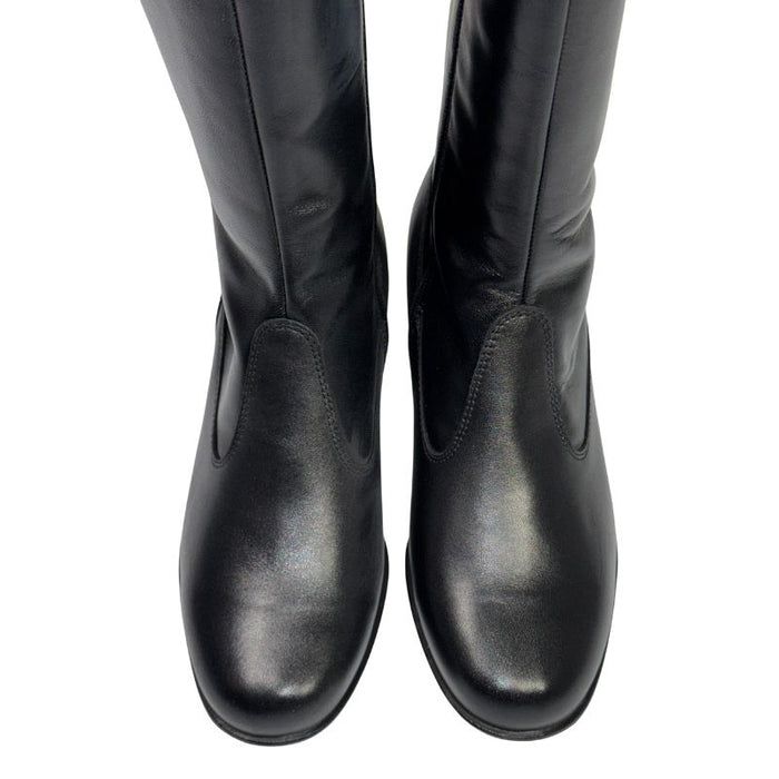 Topman Avec naisten turkisvuoriset saappaat musta