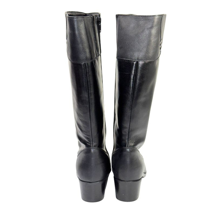 Topman Avec naisten turkisvuoriset saappaat musta