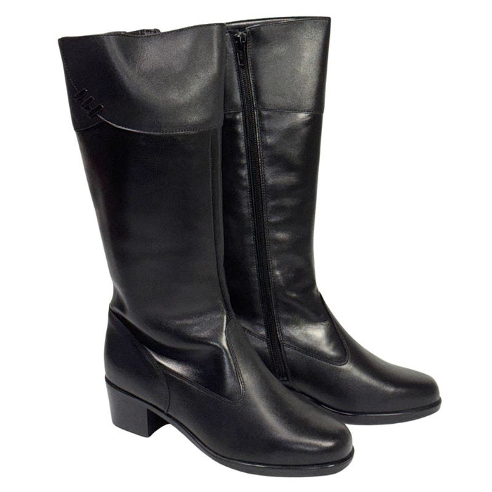 Topman Avec naisten turkisvuoriset saappaat musta