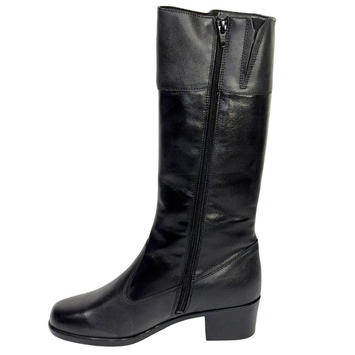 Topman Avec naisten turkisvuoriset saappaat musta