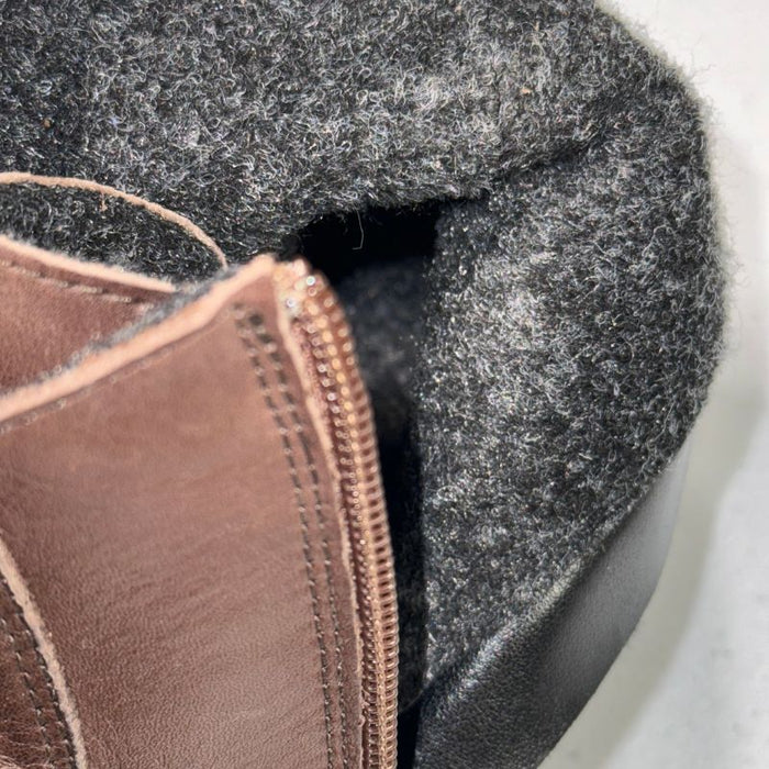 Topman nilkkurit peruslesti ruskea