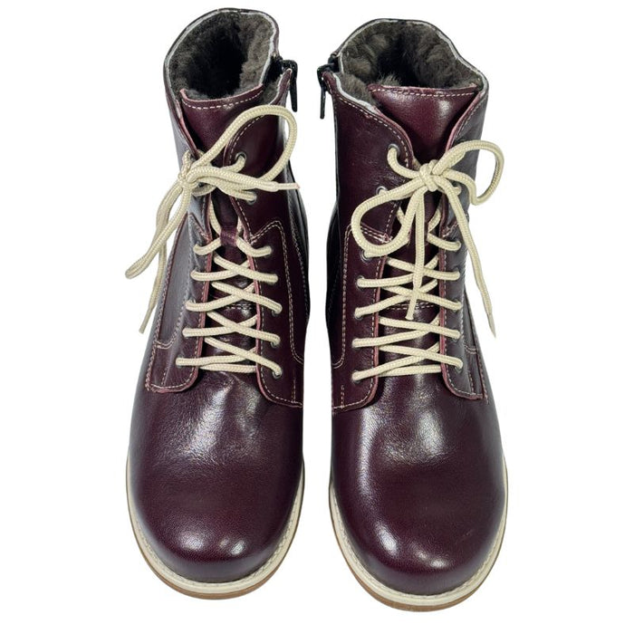 Topman naisten turkisvuoriset talvinilkkurit viininpunainen