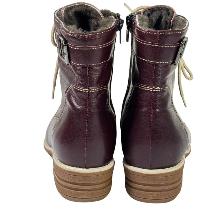 Topman naisten turkisvuoriset talvinilkkurit viininpunainen