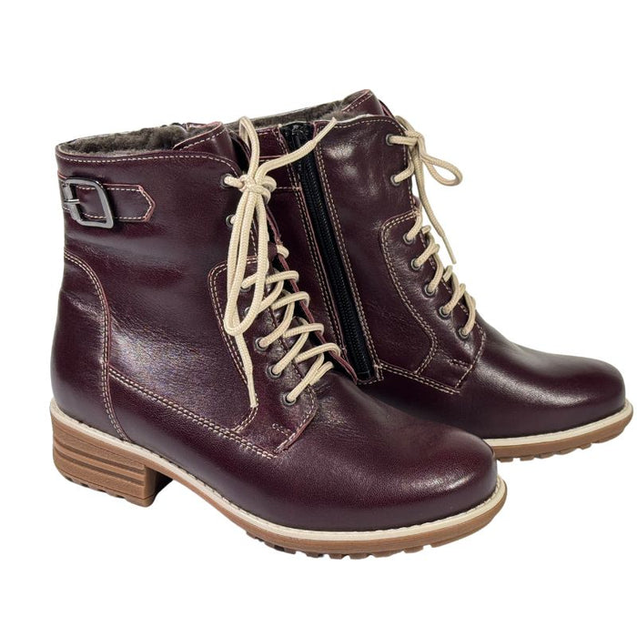 Topman naisten turkisvuoriset talvinilkkurit viininpunainen