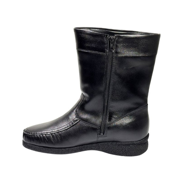 Topman laajavartiset saapikkaat musta