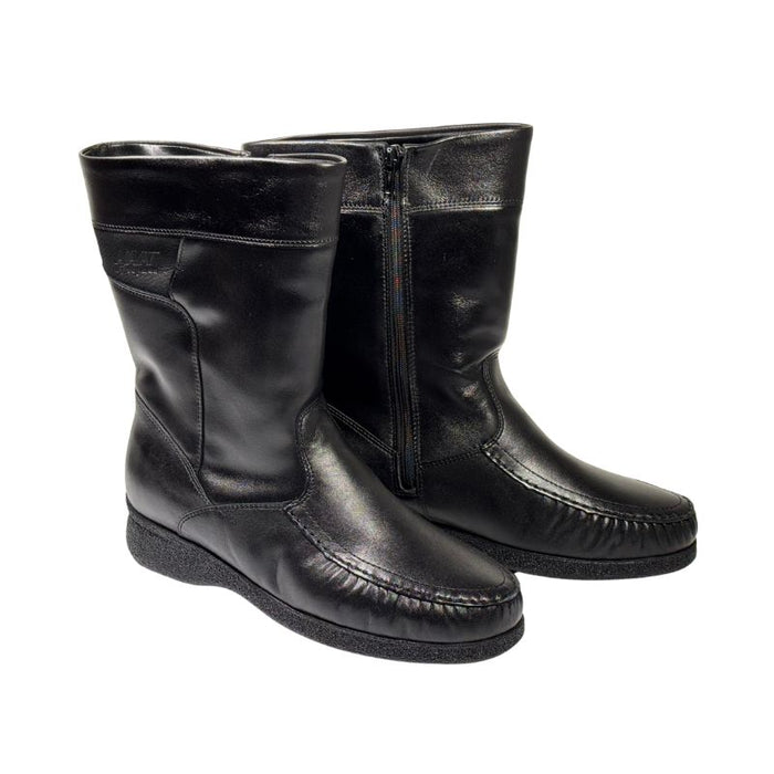 Topman laajavartiset saapikkaat musta