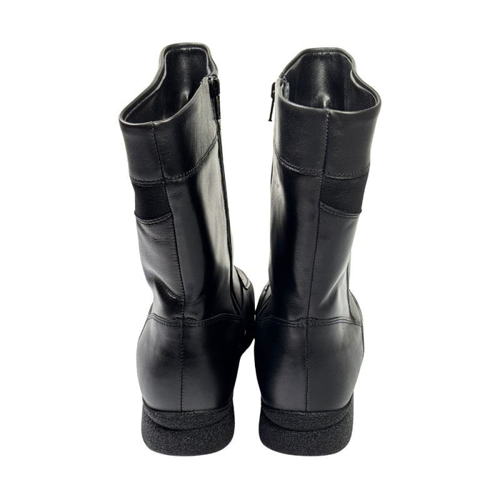 Topman laajavartiset saapikkaat musta