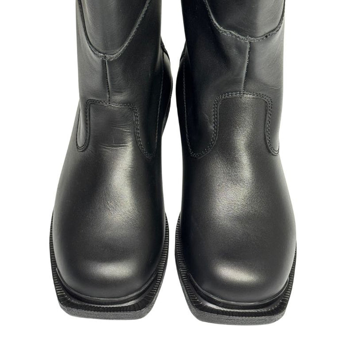 Topman Talvikas eräkengät hiihtorantilla musta