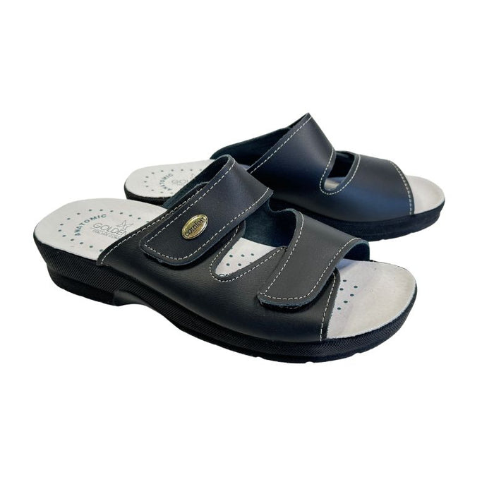 Työkengät Golden Fit pintanahkaa musta