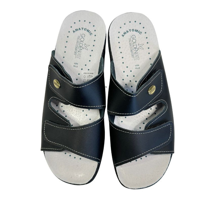 Työkengät Golden Fit pintanahkaa musta