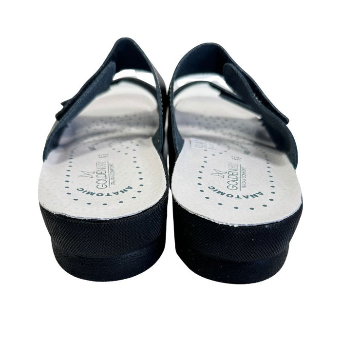 Työkengät Golden Fit pintanahkaa musta