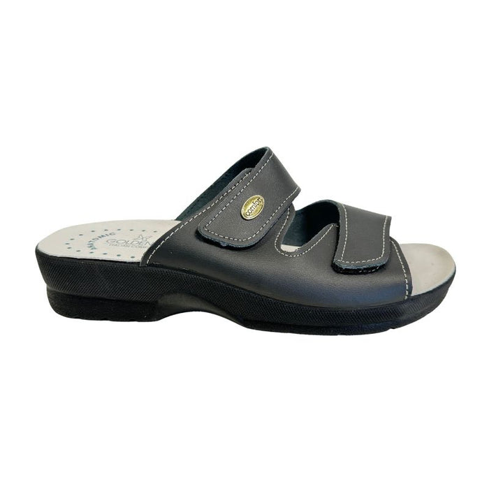 Työkengät Golden Fit pintanahkaa musta