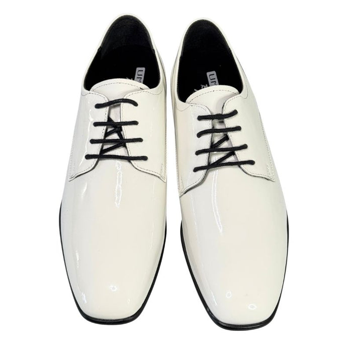 Umberto by Mantere juhlakengät lakeerinahkaa valkoinen