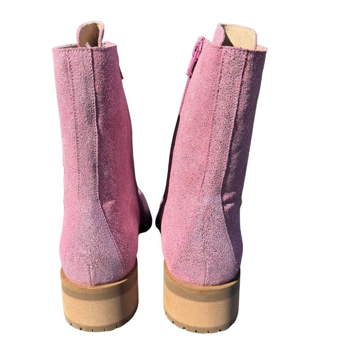 Vintro Kaste nahkavuoriset kesämaiharit Glitter PInk