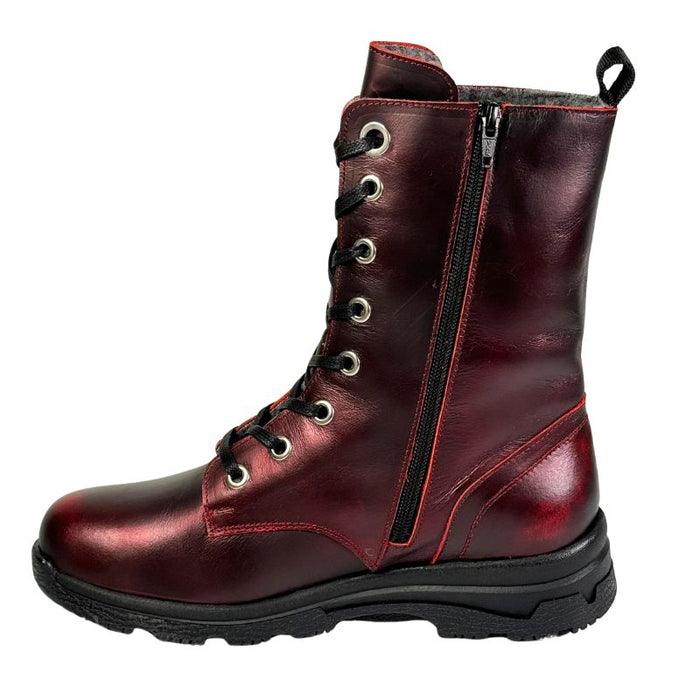 Vintro Unna talvikengät metallipunainen