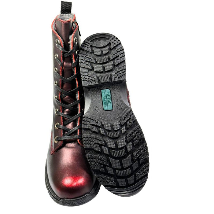 Vintro Unna talvikengät metallipunainen