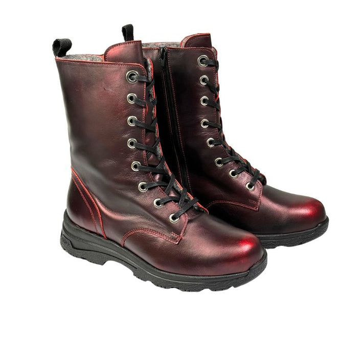 Vintro Unna talvikengät metallipunainen