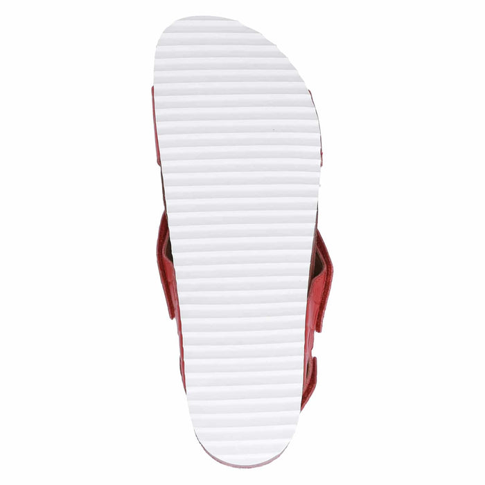 Caprice sandaalit nahkaa -punainen