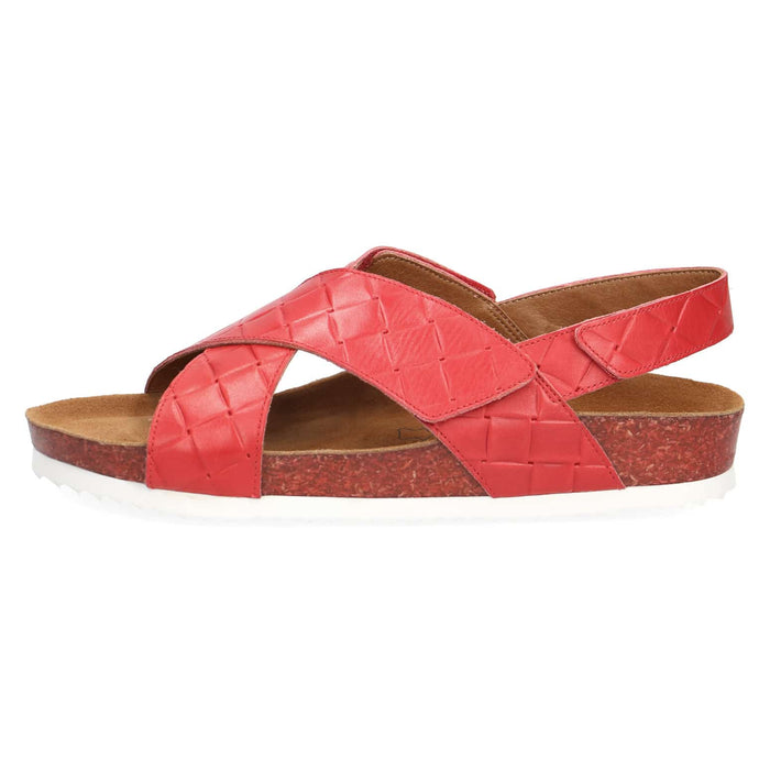 Caprice sandaalit nahkaa -punainen